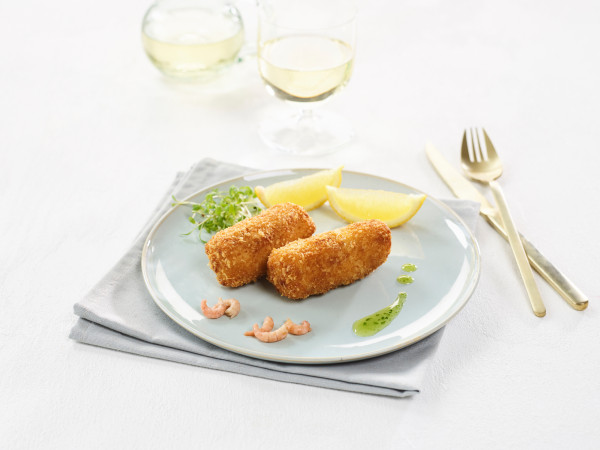 Croquette aux crevettes de la mer du Nord